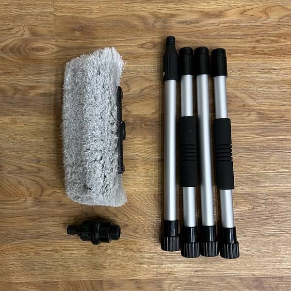 Solar panel cleaning brush and accessories 2
