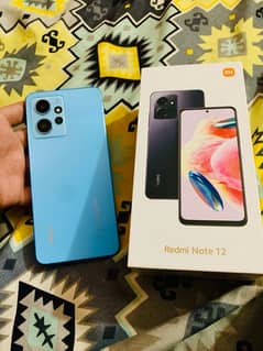 Redmi note 12 8/128 with box pta approved all ok bettry timing zbrdst