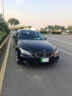 BMW 525i 2007 madel 2012 import 2012 lahore registration