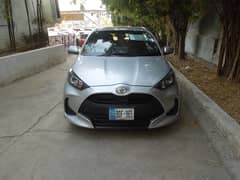 Japanese Yaris 2024 (auction sheet)