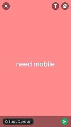 need mobile