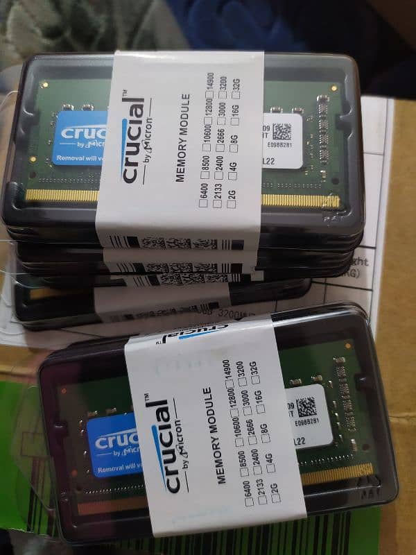 Crucial DDR4 ram 8gb 16gb 32gb 0