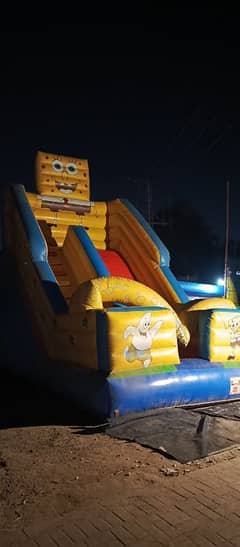 jumping castel n slide both