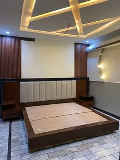 floating double bed