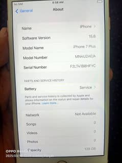 iphone 7plus need and clean non pta 128 GB only seours parsan contact