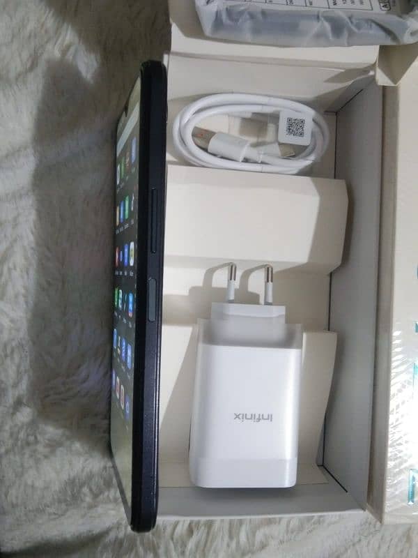 infinix note 12 Black Complete box 128GB 2