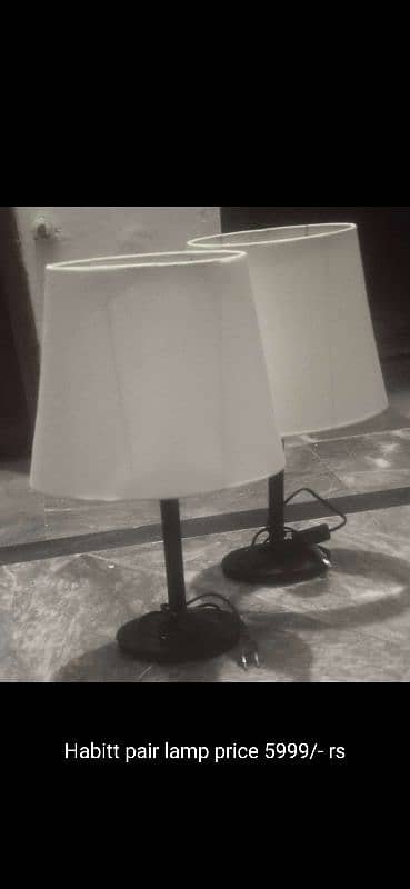 habbit brand lamps pair 0