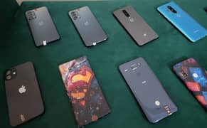 OnePlus 8 Pro, Google Pixel, iPhone 12, Note 9 Samsung, Oppo Reno Z. . .