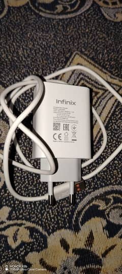 Hot 50 Pro Plus infinix 33w Original Charger Box Pulled Charger