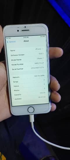 iPhone7 128GB with chrgr PTA aproved 03053372873