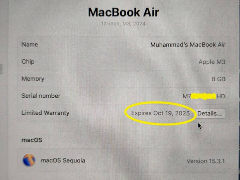 MacBook Air With Apple Silicon M3 Chip Midnight Balck (Base Model) 1