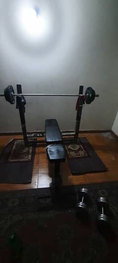 All gym equipments