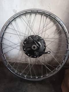 cg125 rim down model commando rim all set