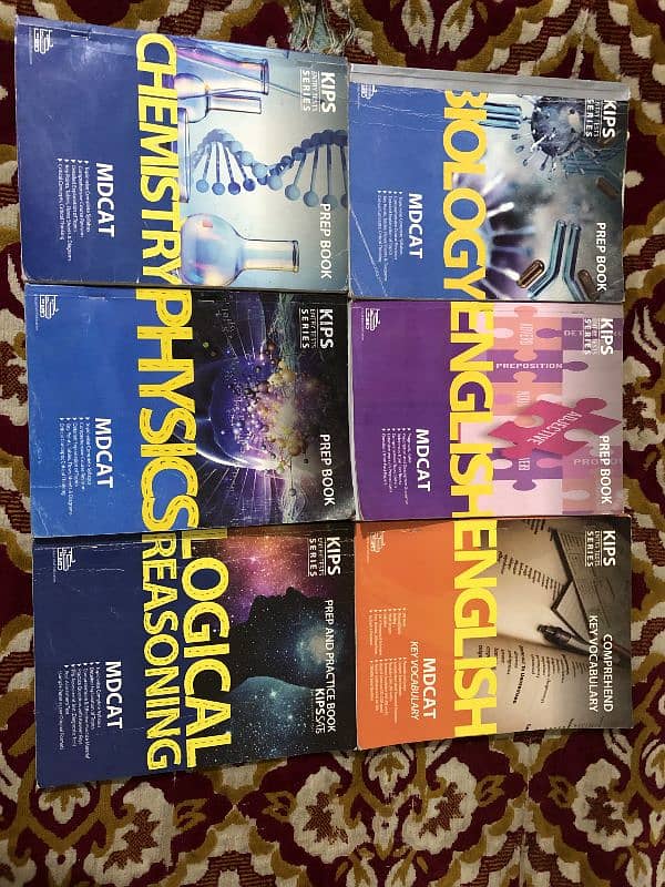 KIPS Mdcat books complete set 0