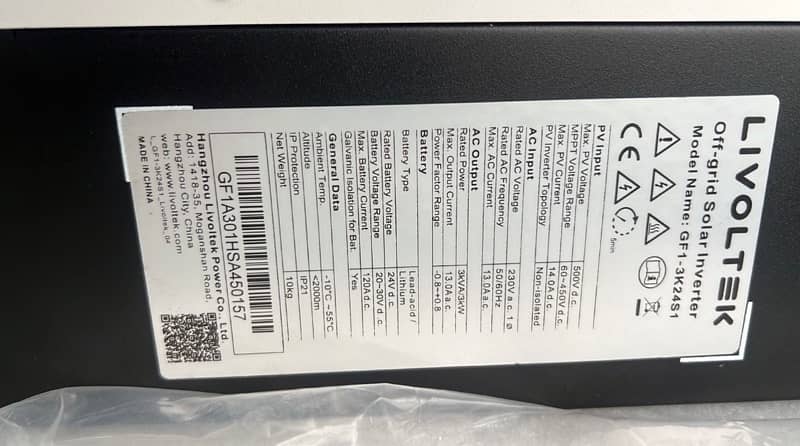 Solar Inverter 3 kw PV 3600 brand New ready Stock 4
