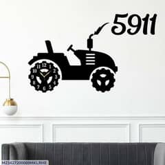 show piece/wall decore/Analogue Wall Clock beautiful car with clock