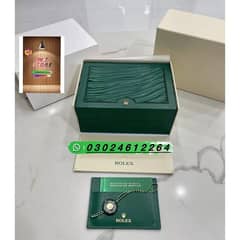 Brand New Authentic Rolexx New Style Green Box Watch box