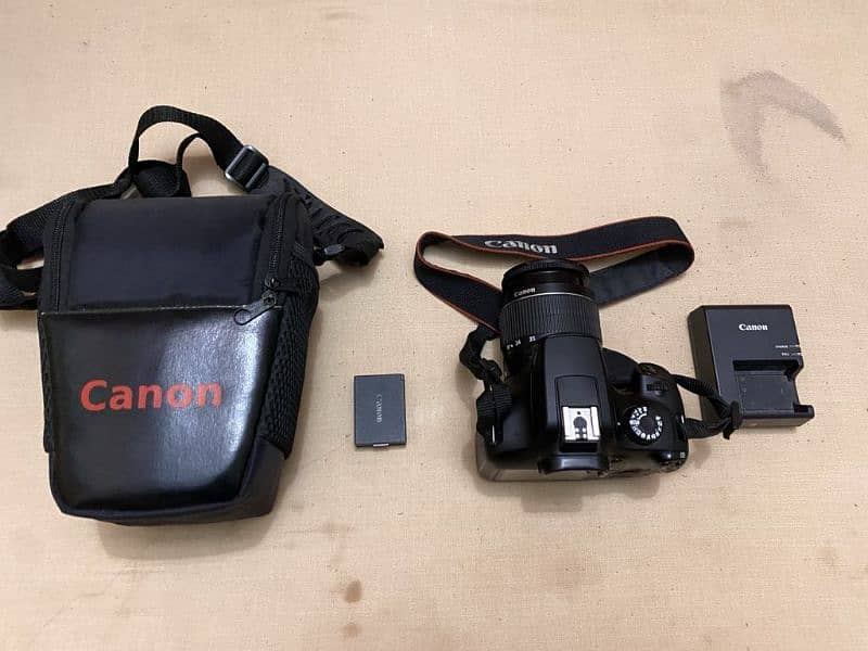 wifi Dslr Canon 4000d with 18-55mm lens + accessories (no exchange) 0