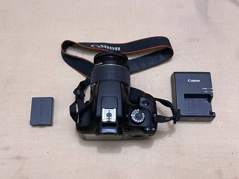 wifi Dslr Canon 4000d with 18-55mm lens + accessories (no exchange) 1