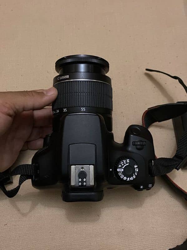 wifi Dslr Canon 4000d with 18-55mm lens + accessories (no exchange) 2