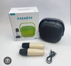 Bluetooth speaker with 2 mics