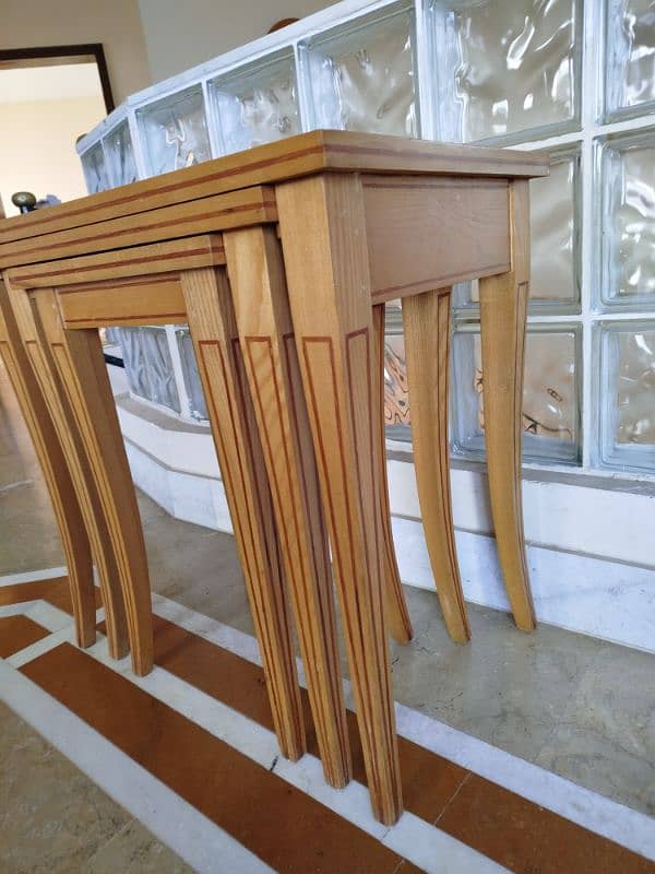 Sheesham Wood Nest Tables 1