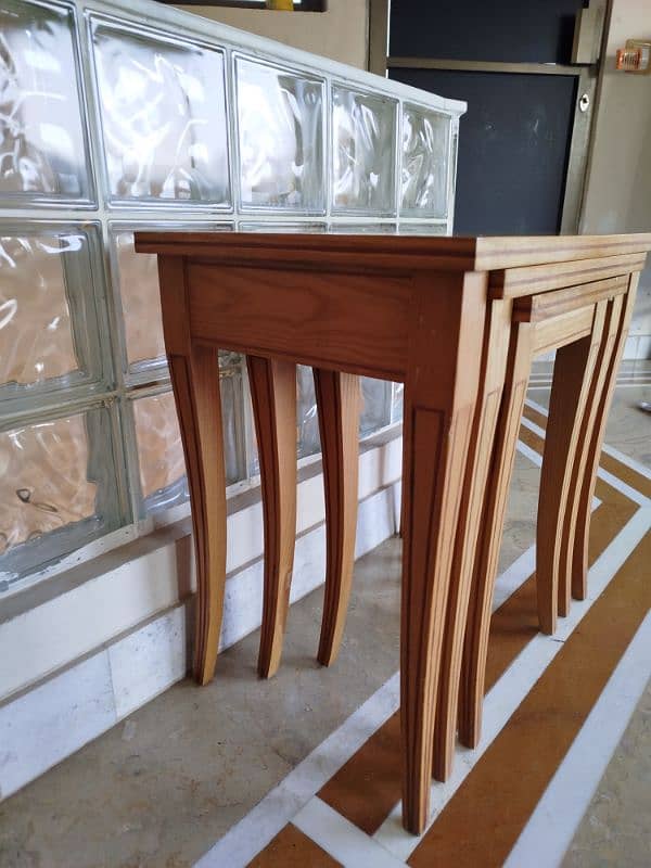Sheesham Wood Nest Tables 5