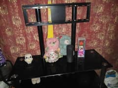 Led tv trolley full glass like new