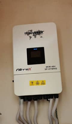 8 Kw Hybrid Solar System with Inverex Nitrox Inverter Lithium Battery