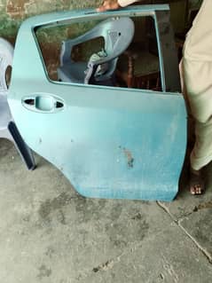 vitz 2007 model driver side front or back door for sale