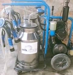 dairy Solutions milking machine double cluster double bucket