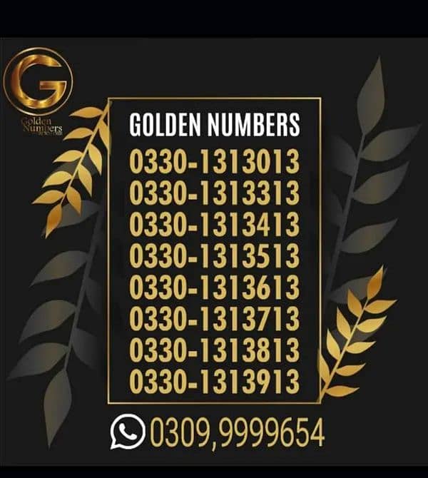 Golden Numbers 2