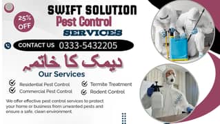 Deemak Control, Termite Control, Dengue Control, Bedbugs & Cockroaces