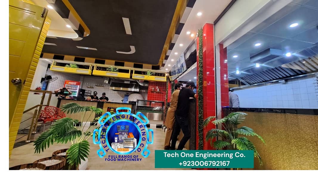 Commercial Kitchen/Bar B Q Setup/Kabab Machine/Fryer/Stainless Kitchen 0