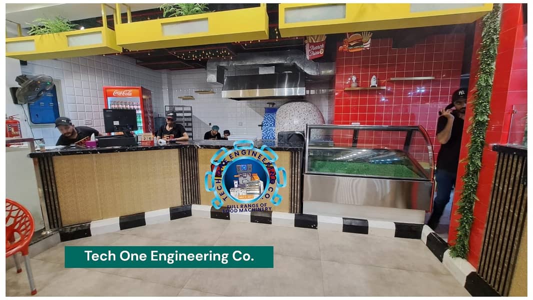 Commercial Kitchen/Bar B Q Setup/Kabab Machine/Fryer/Stainless Kitchen 2