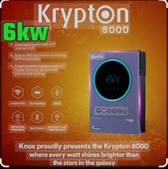 Knox Krypton 6kw hybrid Inverter 8000 PV