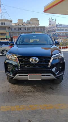 Toyota Fortuner Sigma 2021 New Shape Rear Blue Mica New Condition