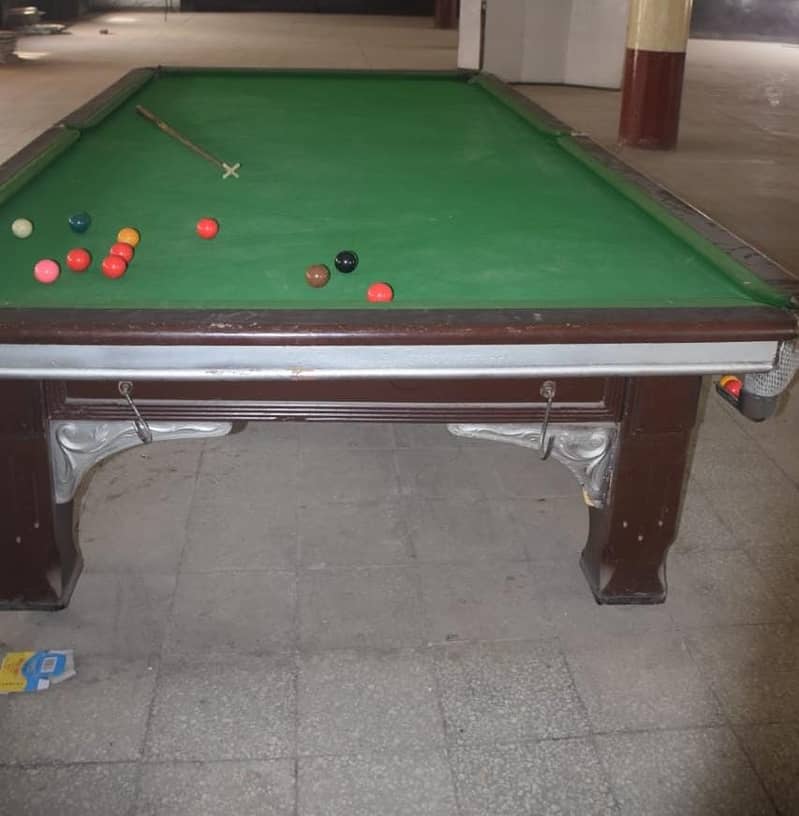 *Snooker Table | Green baize Table | billiards* 8