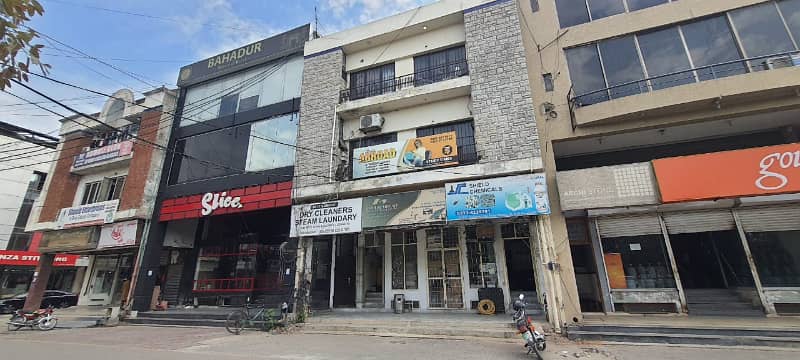 Facing Park 4 Marla Commercial Rented Building For Sale In DHA Phase 3, Y Block 1