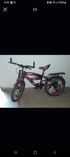 almost new bicycle for sale