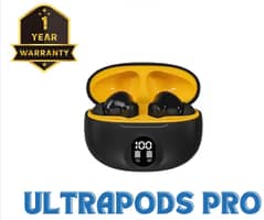 Ultra Pods Wireless Earbuds with Digital Display