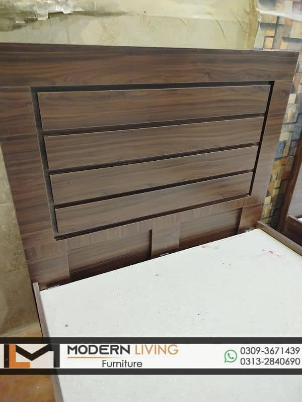 Stylish 2 single beds best quality in your choice colours 4