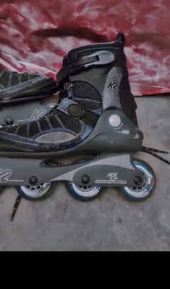 old roller skates