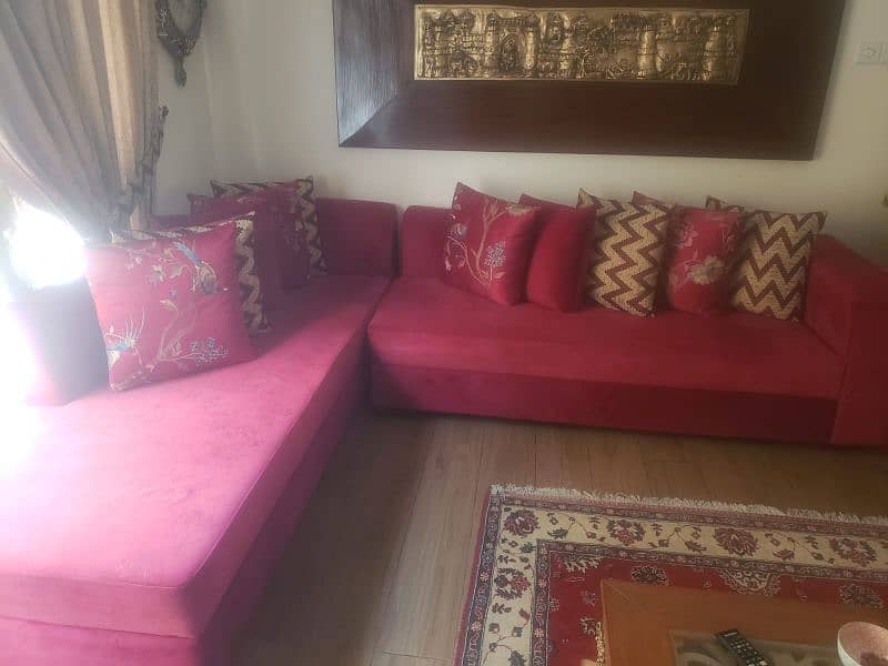 L shaped Sofa 1