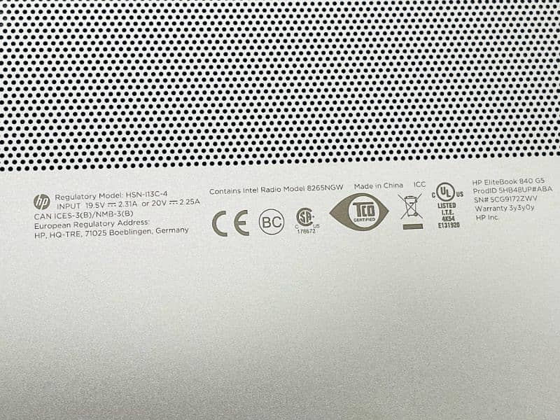 HP EliteBook 840 G5 4
