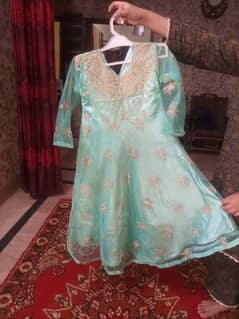 "Beautiful Frock for 10-Year-Old Girls – Available for Sale!"