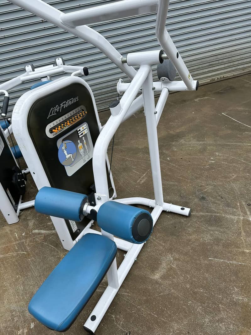 Lat Pulldown | Rowing machine | Shoulder press machine | Gym Machines 1