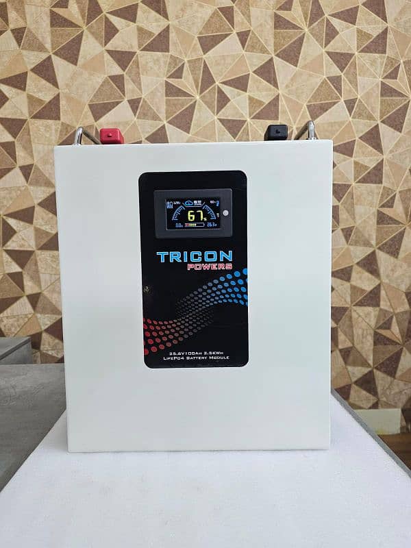 24v-100ah lithium battery LCD DISPLAY 0