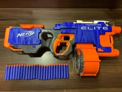 NERF HYPERFIRE ELITE WITH 25 BULLETS