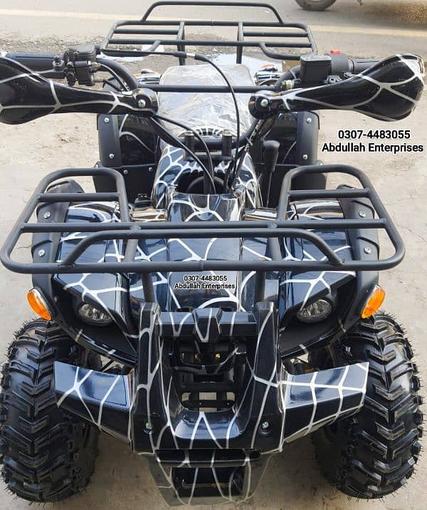 125cc 7no tyre size automatic ATV Quad Bike for sale deliver all Pak 2